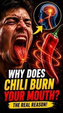 Why Does Chili Burn Your Mouth? #ScienceFacts #BiologyFacts #SPClasses