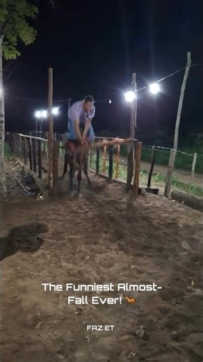 "🐎🔥"Almost Became Horse Food