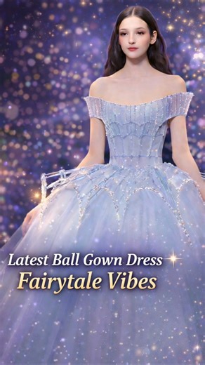 Latest Ball Gown Dress ✨ #fashion #shorts #bridalfashion