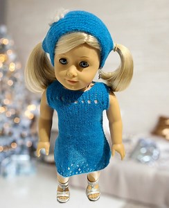 Made to Fit American Girl Angora Sweater and Ear Warmer Handknit - Etsy