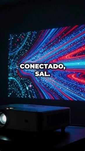 “Si el proyector proyecta estática”