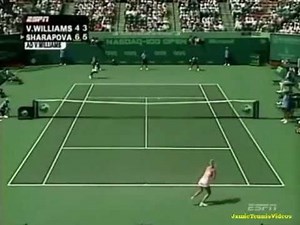 Maria Sharapova vs Venus Williams 2005 Miami Highlights