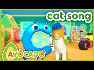 Cat Song | abcd song & Dance song for kids & Sing-Along and dance | AVOCADO abc