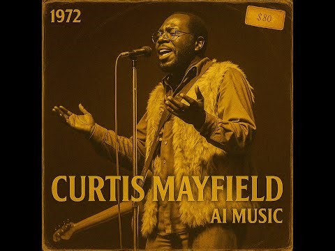 Curtis Mayfield – Cinematic Soul Calm (1970) | Gentle Chicago Funk • AI Music