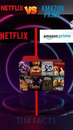Netflix vs Amazon Prime #netflix #amazonprime #ytshorts