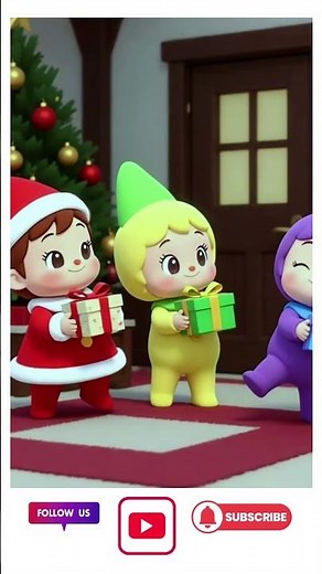 Holiday Magic Party 🎁✨ Cartoon Celebration