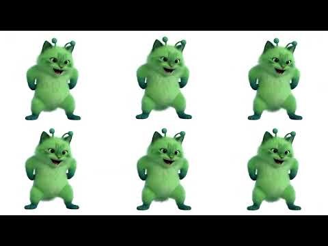 The Most Brainwashing Video on the Internet! Fluffy Alien Cat Vibing to the Beat 🎵🐈