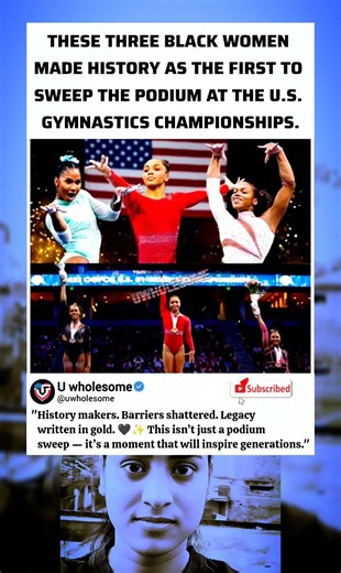 Black Excellence Makes History in U.S. Gymnastics 🇺🇸✨