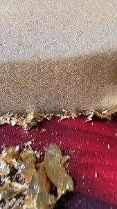 10K reactions · 37 shares | Allah name with gold leaf ✨” #shorts #art #artshorts | Dreams Calligraphy | Facebook