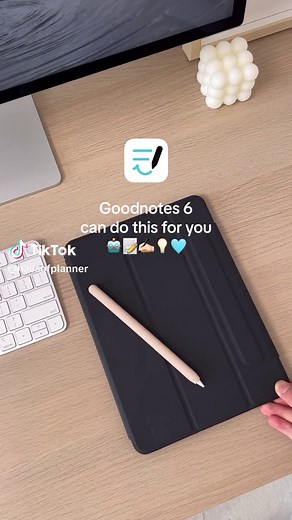 NEW AI typing feature in Goodnotes6 can do this! 🤖🤯🩵💡 #goodnotes #goodnotestutorial #digitalplanning #ipadplanner #ipadtips #ipadtok #ai