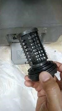 Cleaning LG Washing machine drainage stocked #ofwlife #uae