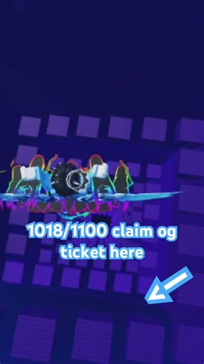 Claim your og ticket #fyp #roblox