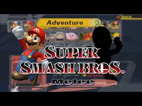 Super Smash Bros. Melee: Mario Adventure Mode + Unlocking Luigi