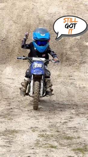 4 year old recovers from crash to show us he’s still got it!!