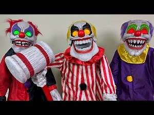Trickster Trio Stack Animatronic 2024 Home Depot Unboxing & Demo