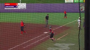 FROM A KNEE! 😲 #SCtop10 🎥 Virginia Softball | NCAA Softball