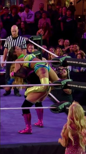 CHAMPIONSHIP CHAOS!! Penelope Pink DOMINATES| WOW - Women Of Wrestling - Episode 422 #shorts