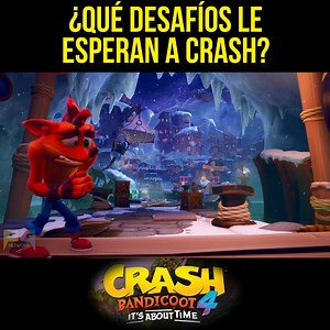 12K views · 302 reactions | Un riquísimo gameplay del nuevo Crash Bandicoot 4: Its About Time. Nuevos niveles y máscaras que pueden detener el tiempo. Entérate de todo sobre Crash Bandicoot 4: https://bit.ly/2Z4z7jc #Crash #CrashBandicoot4 #ItsAboutTime #Sony #PlayStation4 #PGN #PowerGamingNetwork #Gamer #Gaming #Player #Videogames #Videojuegos #Consolas #PC | PGN | Facebook