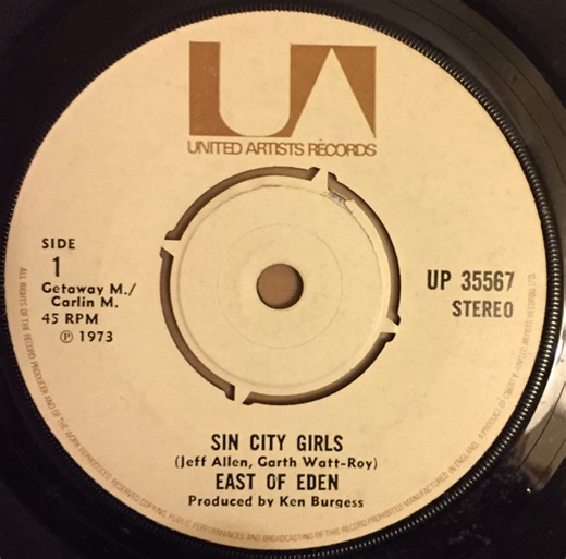 East Of Eden - Sin City Girls