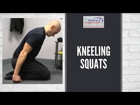 Kneeling Squats: Technique video