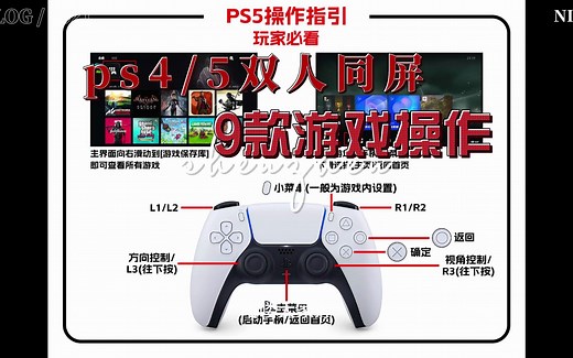 【实用干货】ps4/5双人同屏手柄设置 每期10款游戏 建议收藏 第二期