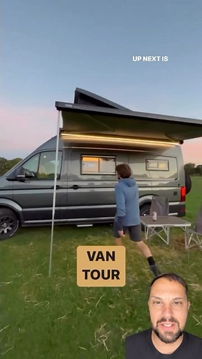 Patrick Botticelli on Instagram: "An tour with @_camper_camper_ and their VW Crafter camper van conversion. #campervan #camperlife #vanlife #camping #rv #motorhome #vancamper #rvlife #vwcrafter #westfalia"