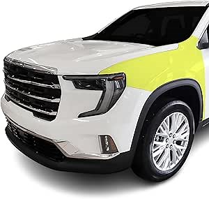 BOGAR TECH DESIGNS for GMC Acadia (AT4) 2024+ Front Sides Paint Protection PPF Film Kit Cover, Clear Bra