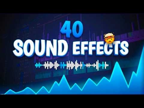 40 Sound Effects You NEED for Your Edits #3 2026
