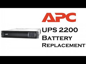 APC UPC 2200 Battery Replacement