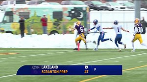 Scranton Prep vs Lakeland football