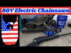 Kobalt 80V MAX Chainsaw and Polesaw