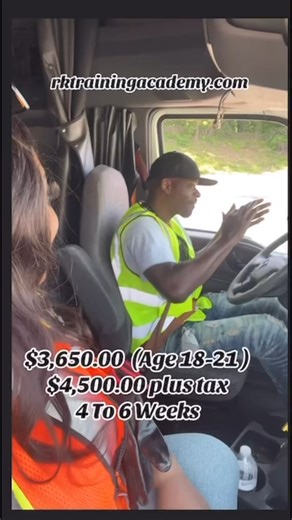 13K views · 289 reactions | CDL CLASS A TRAINING Tuition Cost Starting $3,650.00 (Age 18-21 ) $4,500.00 plus tax 4 To 6 Weeks rktrainingacademy.com #clarissarankin #rktrainingacademy | Clarissa Rankin | Facebook