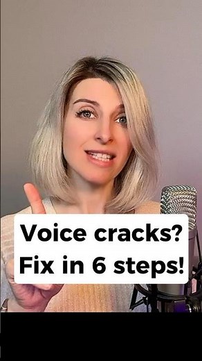 Singers! Fix voice cracks in 6 steps!