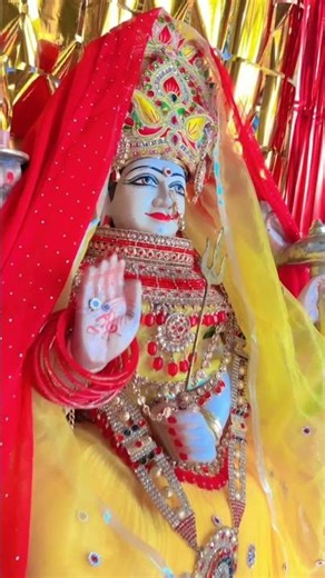 Sher ke Swari ker Ke Aja Mata Rani 🙏 #durga #durgapuja #navratri #india #devi #jaimatadi #maa #maa