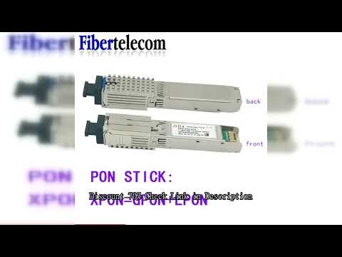PON STICK EPON GPON XPON SFP ONU Stick With MAC SC Connector DDM pon module HGU 1490/1330nm PPPoE IP