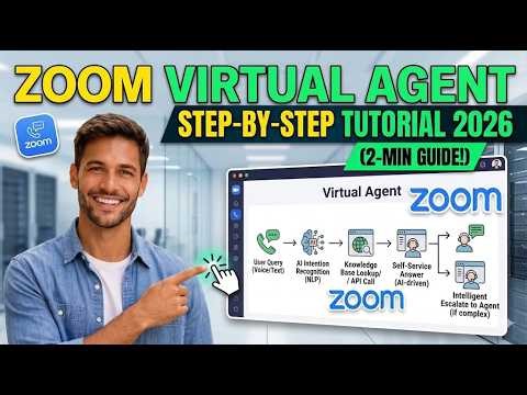 Zoom Virtual Agent Step by Step Tutorial 2026 2 Min Guide