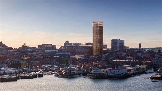 Old Port Square: Developer plans to construct tallest building in Maine