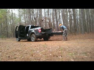 Jet Sled - Loading a deer by yourself @ 66 yr old.