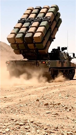 US M270 MLRS (Multiple Launch Rocket System)