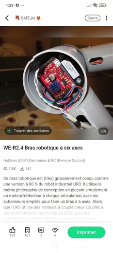 Printing #Arm_Robotic directly from #creality_cloud #Android_Apps #Arduino #raspberry_pi_5