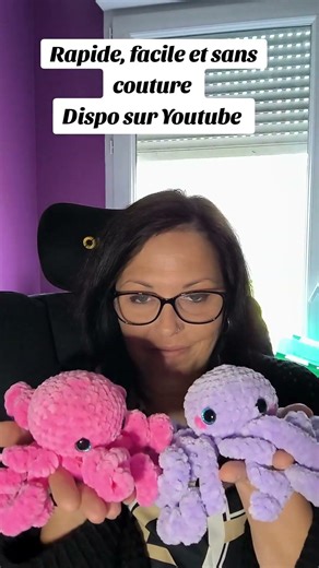 An easy, quick, and seamless crocheted octopus 🐙 #Crochet #amigurumi #octopus