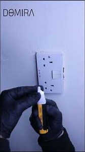 How to use a voltage Tester Pen . #homerepair #DIYHomeImprovement #VoltageTester #ElectricalSafety