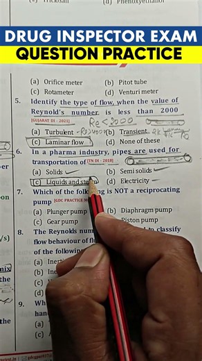 UPSC Drug Inspector Exam MCQ Questions😍✍️🎯Drug Inspector MCQ Practice | DI Exam Books #druginspector