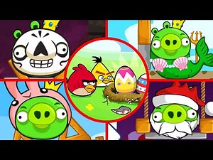 Angry Birds Seasons Mod Revival All Bosses Boss Fight 1080P 60 FPS