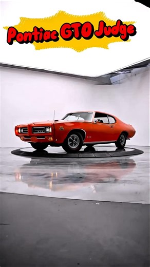The Legendary Pontiac GTO Judge: A Muscle Car Icon of 1969