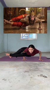 #fyp #sanatandharma #hanuman #yogapose | yoga pose