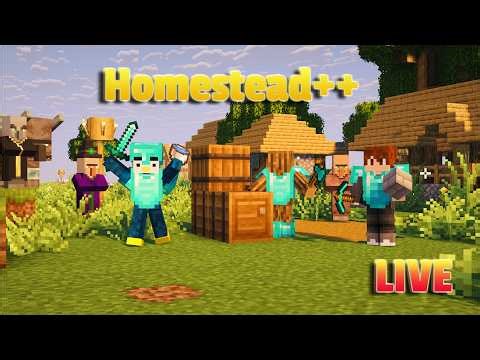 🧡Minecraft Homestead++🌻| Mit clereax, Trautel & SkillerV. | [Gaming LIVE] DE/GER | Road to 700 Abos