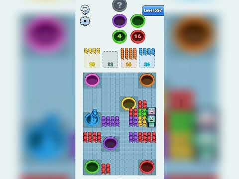 Hole People Level 597 Walkthrough Solution