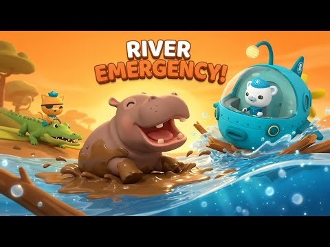 ⚓ Hippo River Rescue! 🦛 Massive Mud Dam & Heatwave Emergency! Octonauts Full Episode