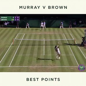 That's entertainment... Andy Murray and Dustin Brown Tennis serve up a treat on Centre Court | Wimbledon